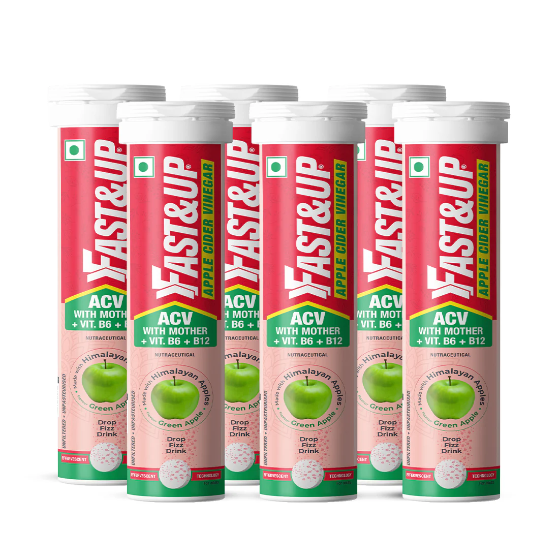Fast&Up Apple Cider Vinegar - Green Apple - Image 10