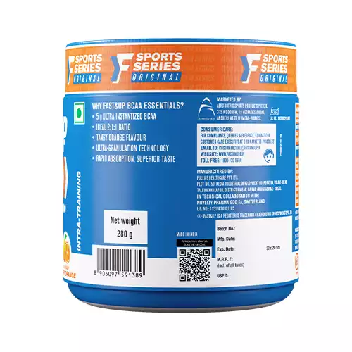 Fast&Up BCAA Essentials - Orange - Image 3