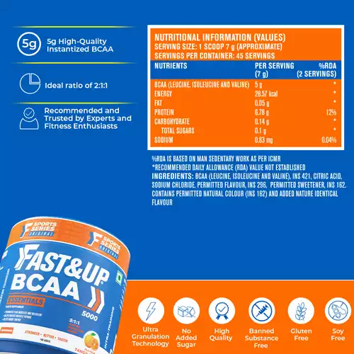Fast&Up BCAA Essentials - Orange - Image 5