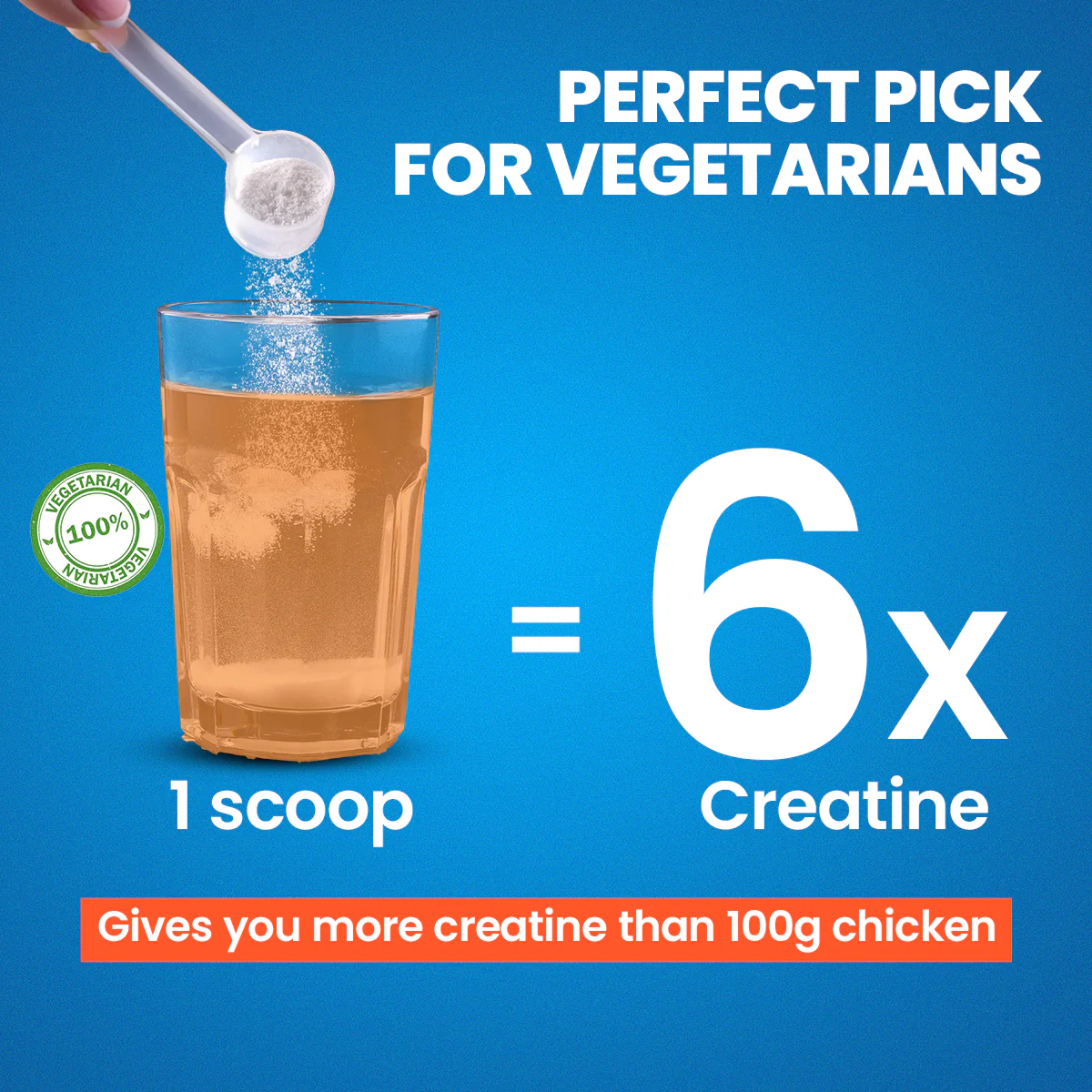 Creatine Monohydrate Essentials - Orange Flavour - Image 4