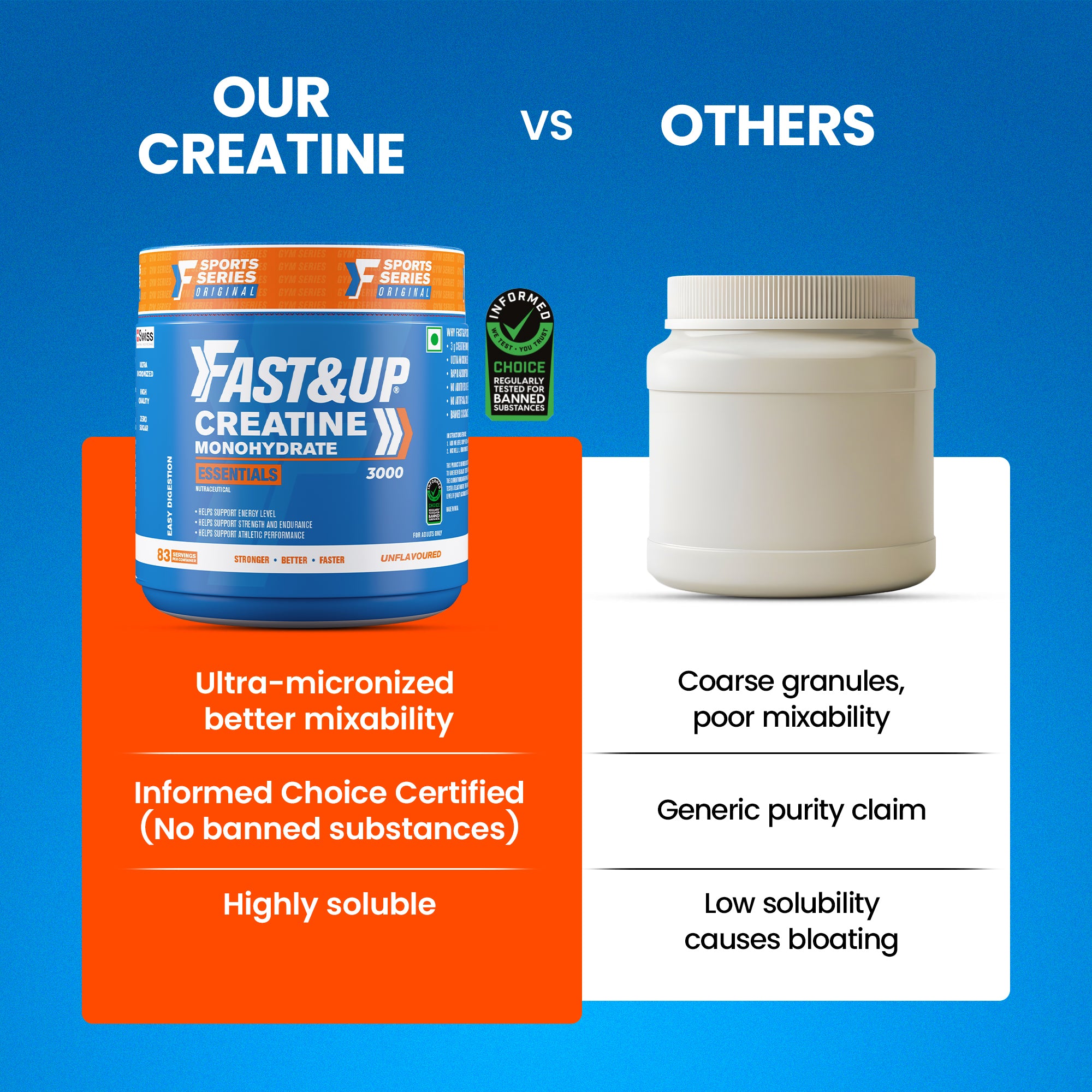 Fast&Up Creatine Monohydrate Essentials - Image 3