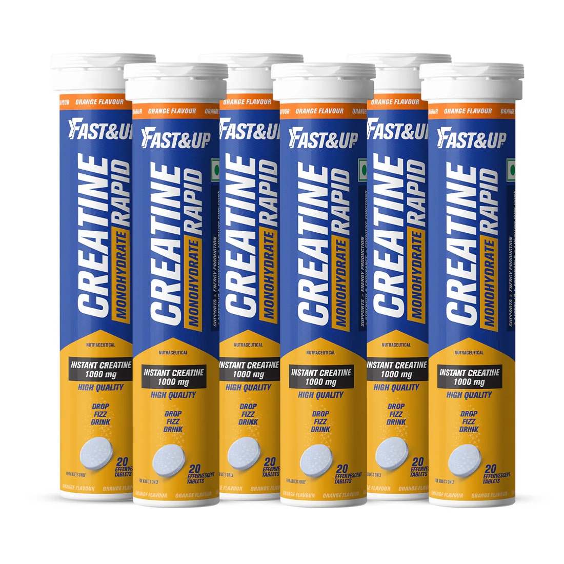 Creatine Rapid Effervescent - Orange Flavour - Image 8
