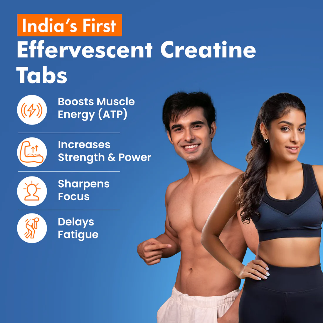 Creatine Rapid Effervescent - Orange Flavour - Image 4