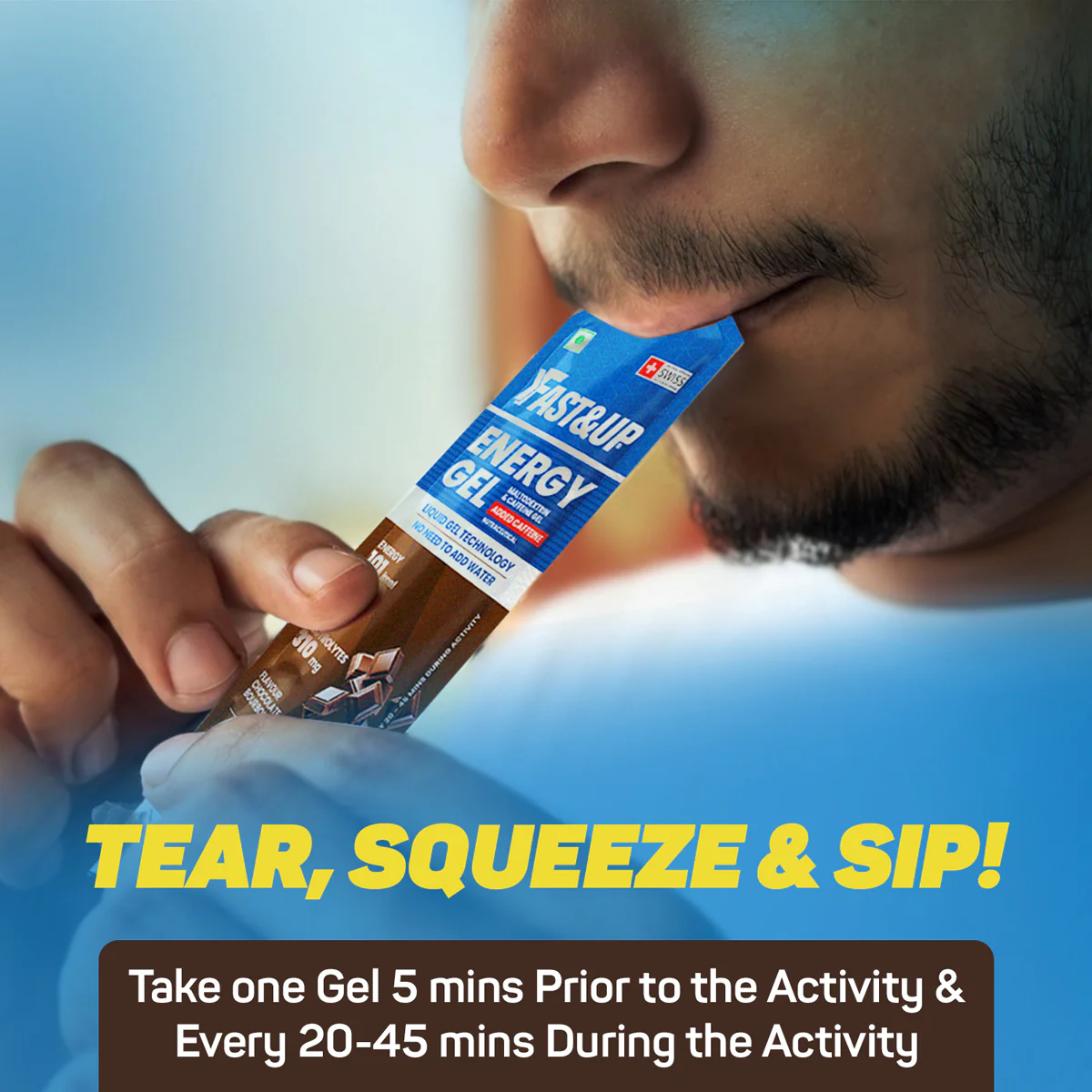 Energy Gel - Caffeinated - Caramel Coffee - Image 7