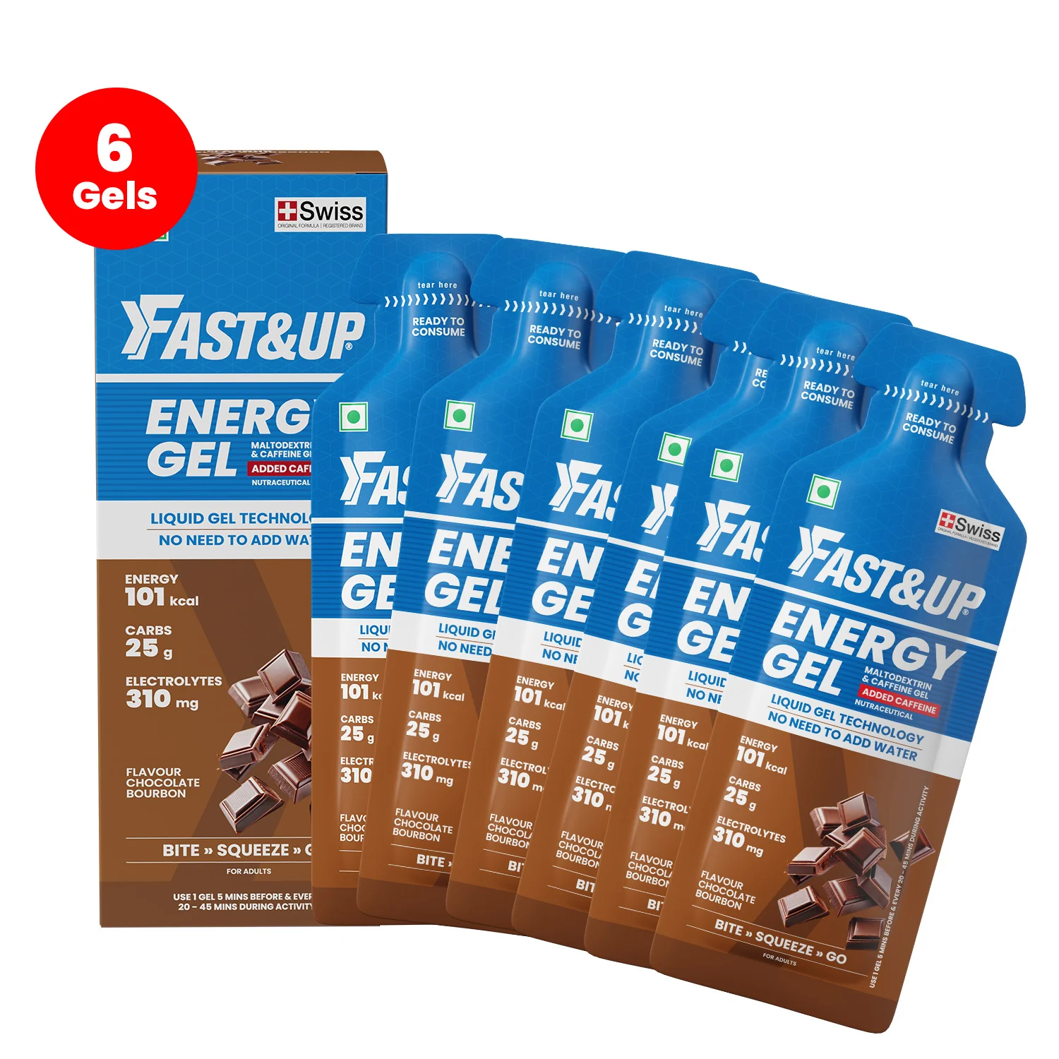 Energy Gel - Caffeinated - Chocolate Bourbon