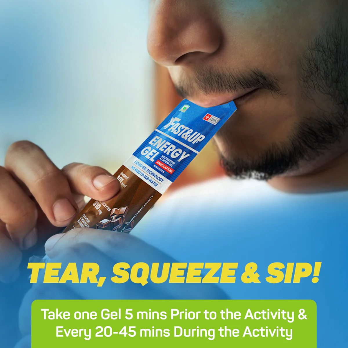 Energy Gel Caffeinated - Lime and Lemon - Image 6