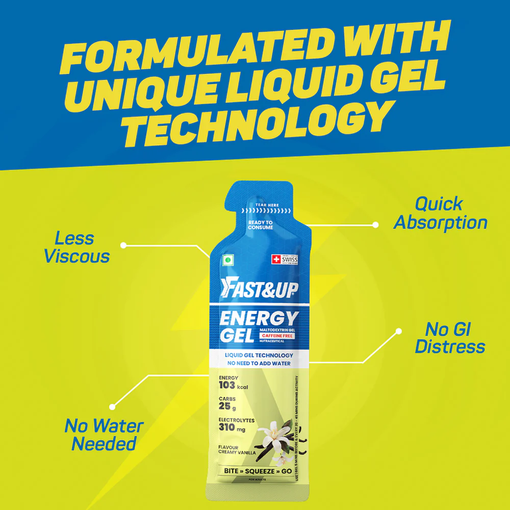 Energy Gel - Non-Caffeinated – Creamy Vanilla - Image 5