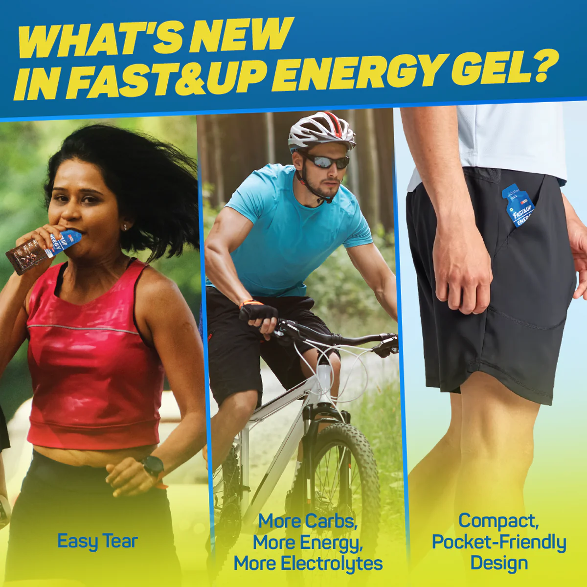 Energy Gel - Non Caffeinated - Zesty Lemon - Image 4