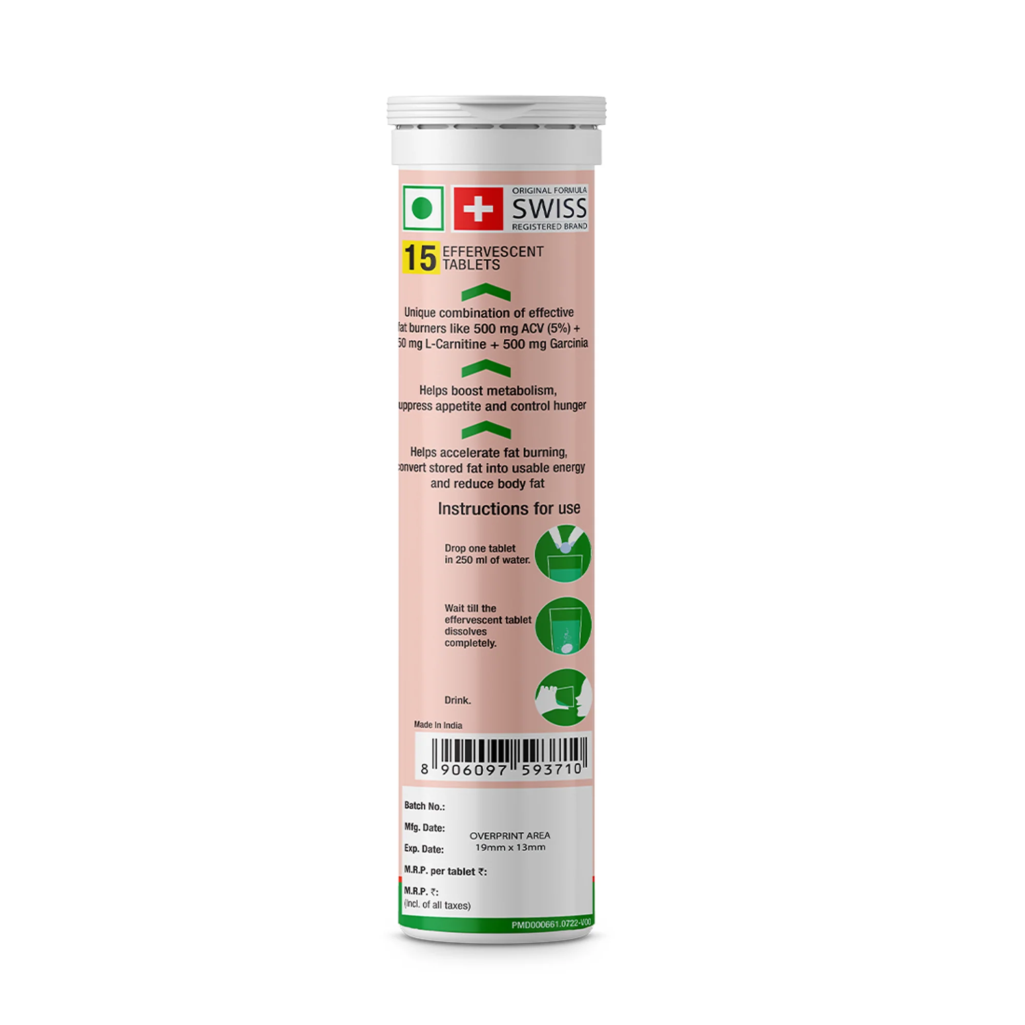 Fast&Up ACV + Carnitine + Garcinia for Weight Loss - Lemon - Image 7
