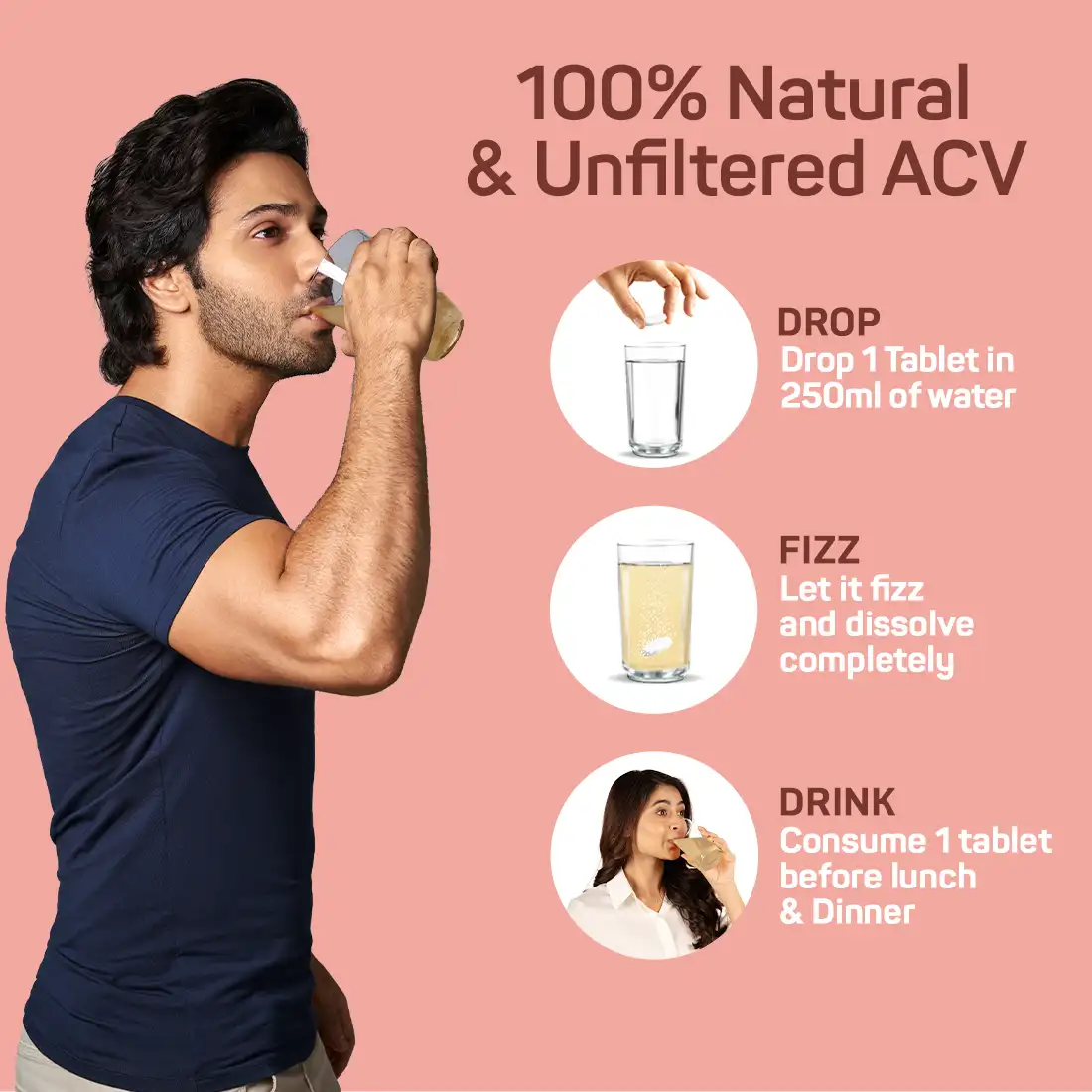 Fast&Up Apple Cider Vinegar - Green Apple - Image 7