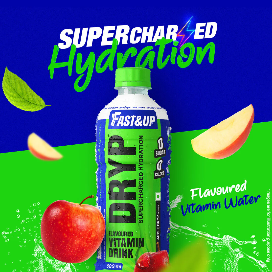 Fast&Up Dryp Vitamin Drink - Apple - Image 2
