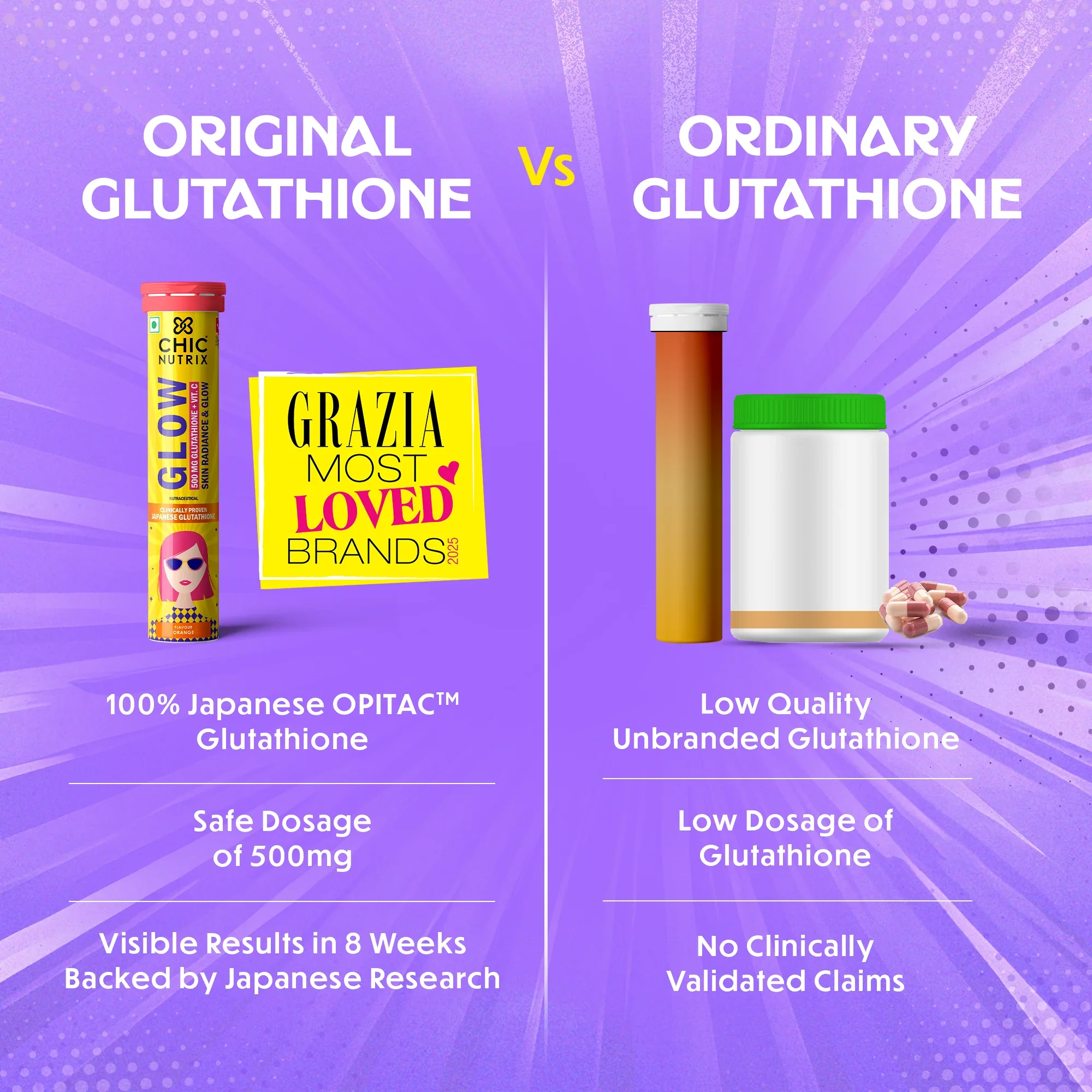 Glow- Brighter Skin with Japanese Glutathione - Orange - Image 4