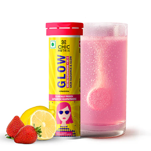 Glow- Brighter Skin with Japanese Glutathione - Strawberry Lemon Flavour - Image 9
