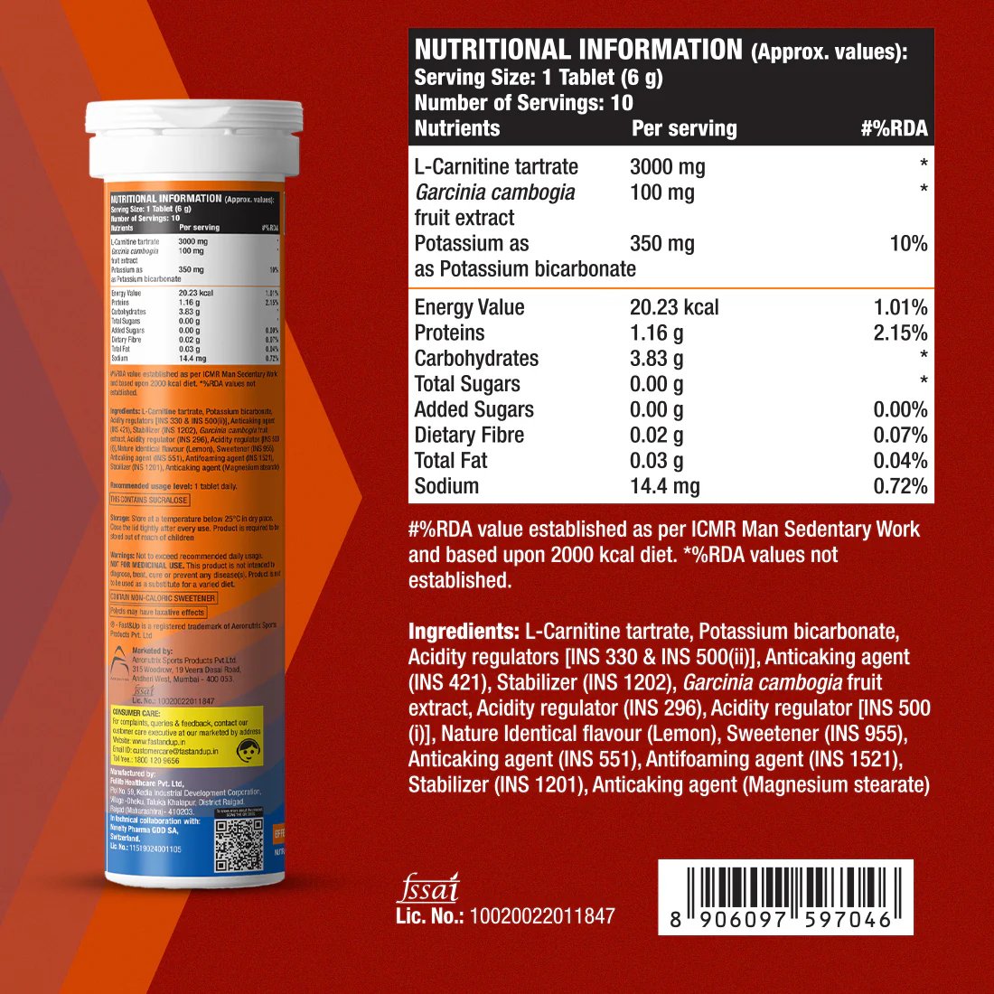 L-Carnitine 3000mg for Weight Loss - Lemon - Image 6