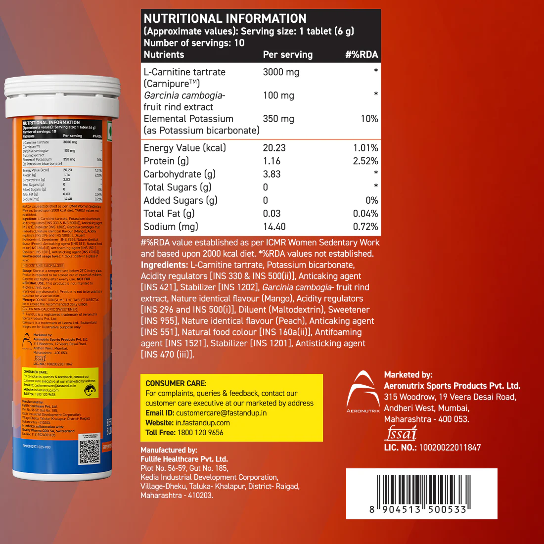 L-Carnitine 3000mg for Weight Loss - Mango - Image 7