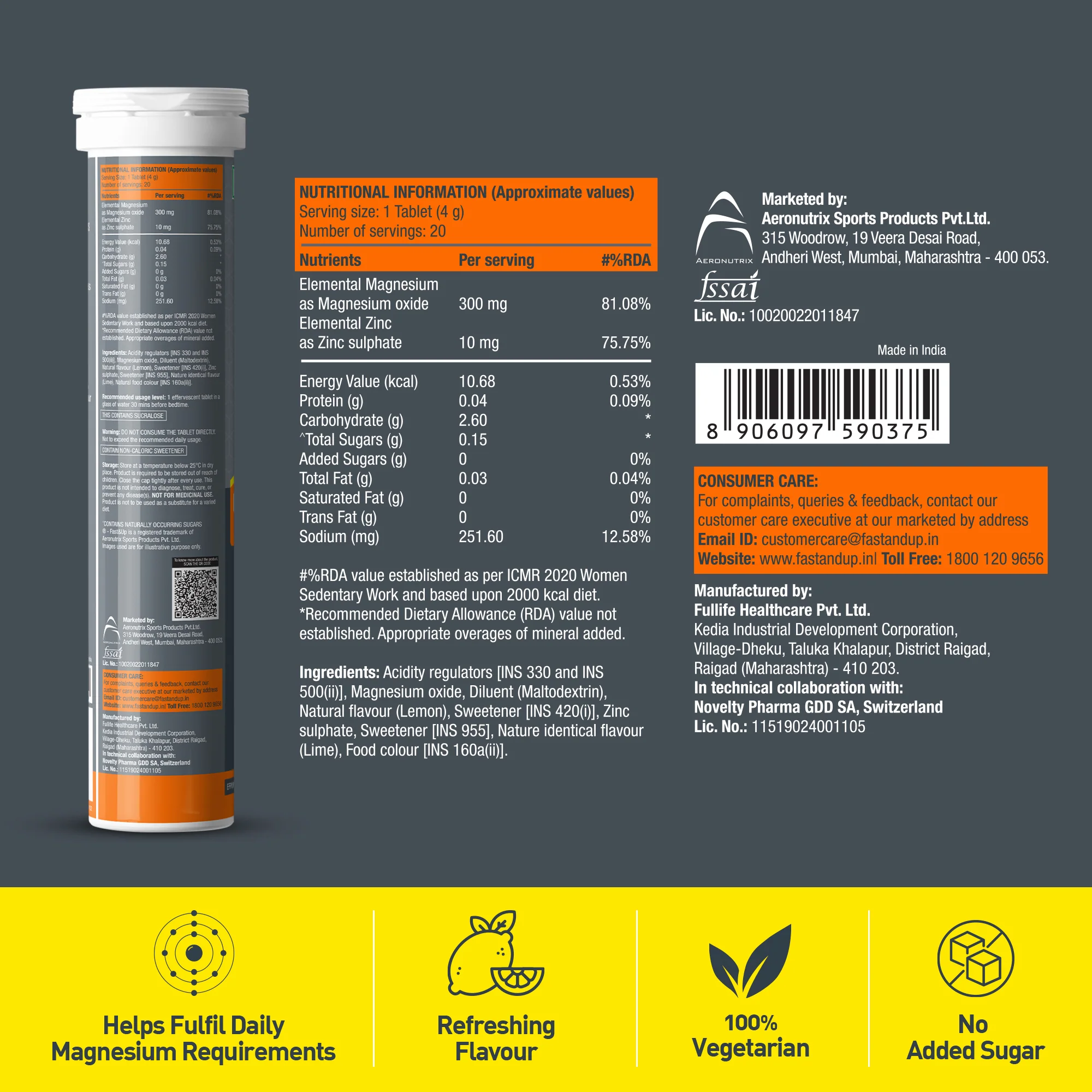 Daily Magnesium for Sleep, Stress & Muscle Recovery - Lime & Lemon - Image 5