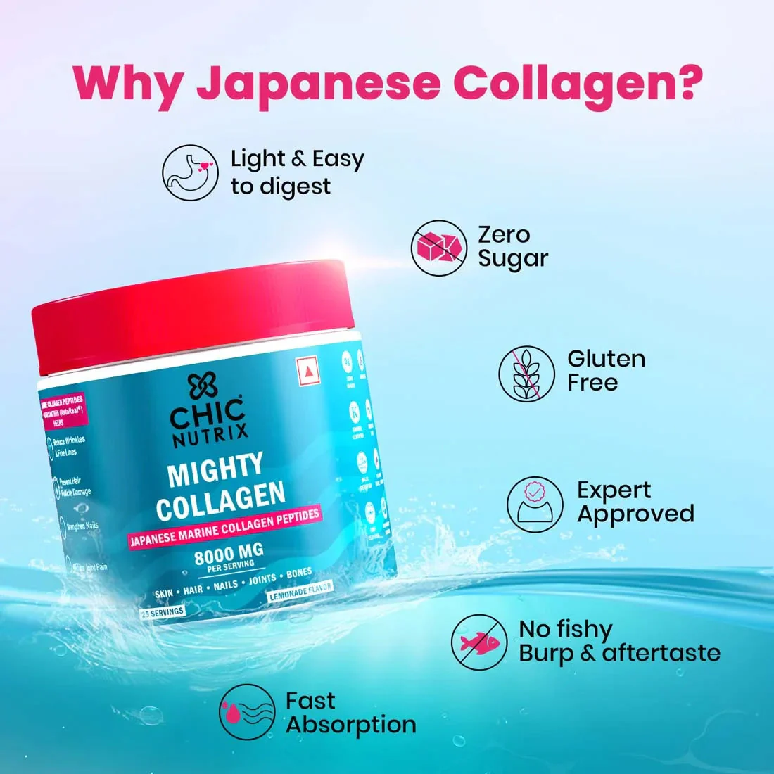 Marine Collagen Supplement for Youthful Skin - Lemonade - Image 5
