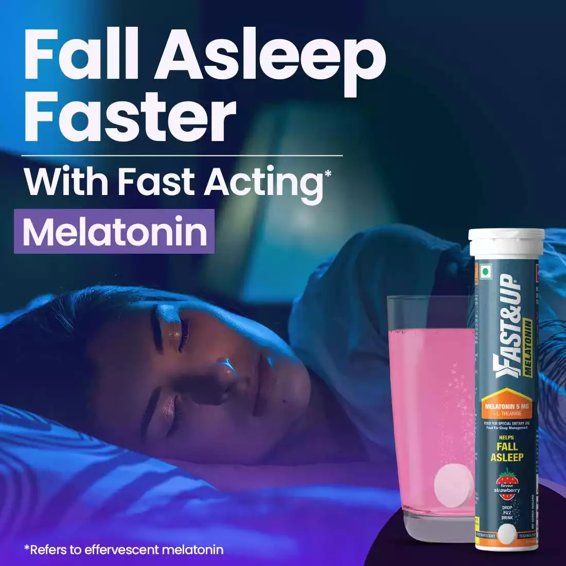 Fastest Acting 5 mg Melatonin with No Added Sugar - Strawberry - Image 5