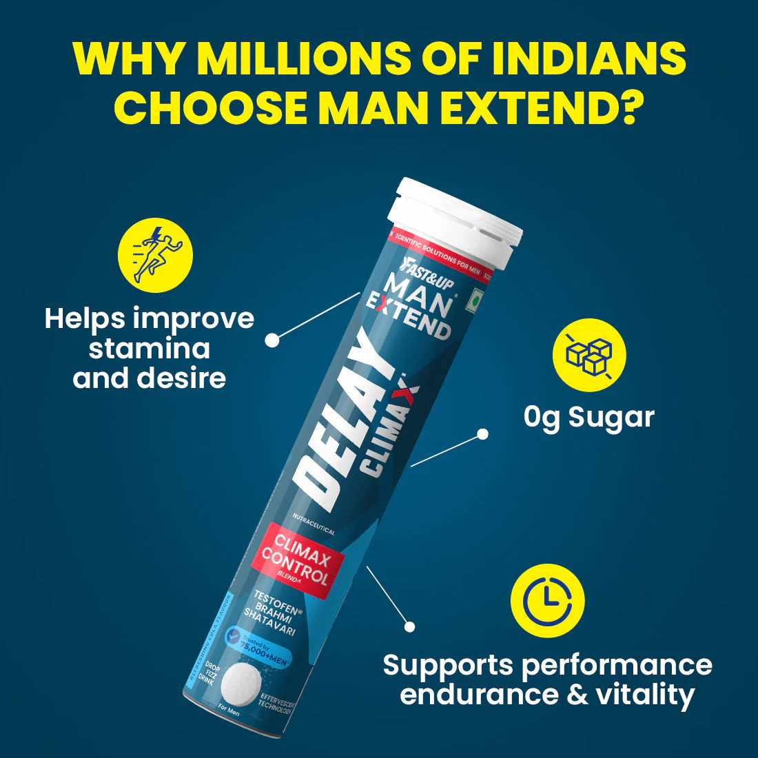 Man Extend Delay Climax- India's First Supplement for Better S*x - Cola - Image 7