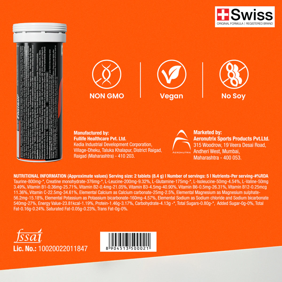 NightOut Instant Hangover Relief- Orange Spritz - Image 4