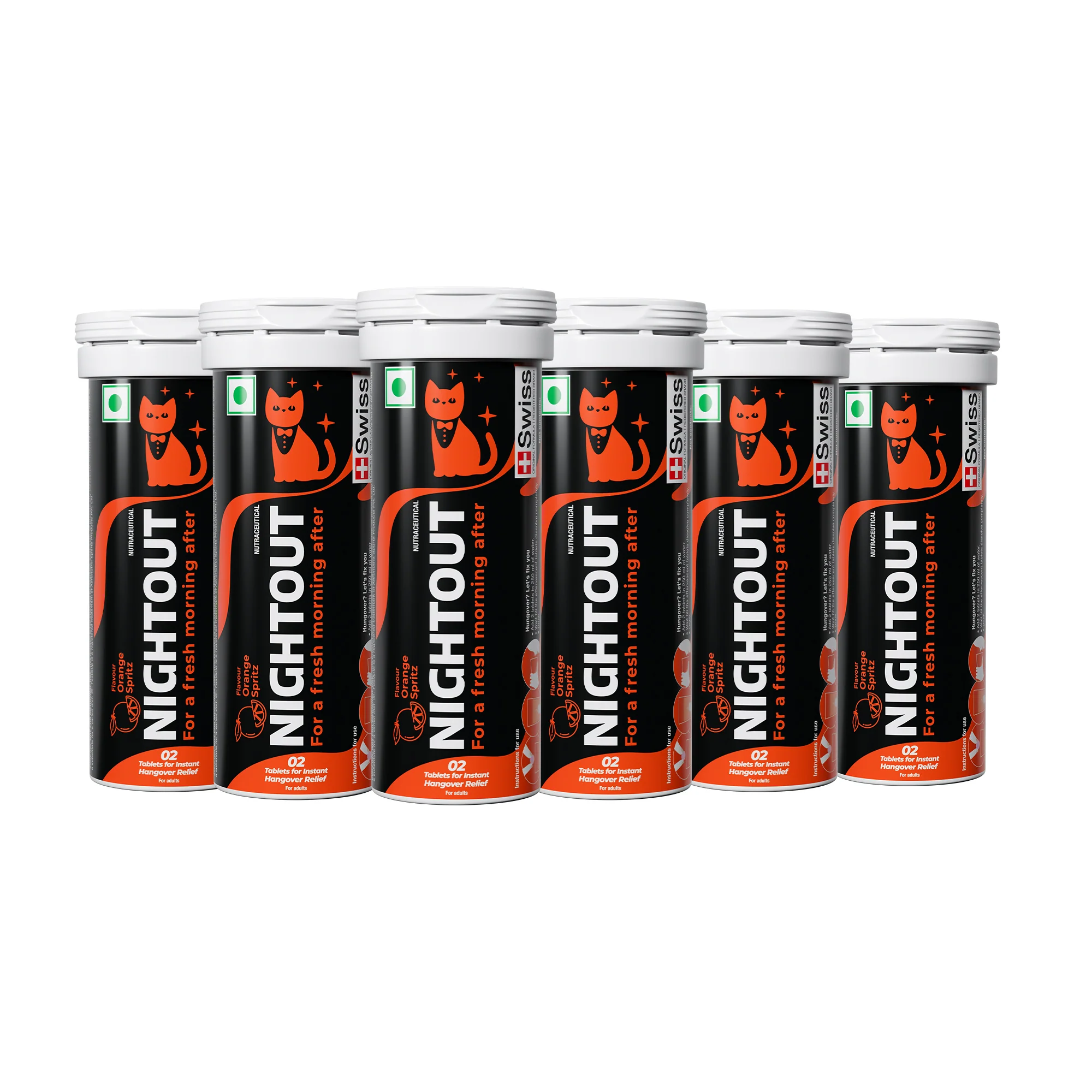 NightOut Instant Hangover Relief- Orange Spritz - Image 6