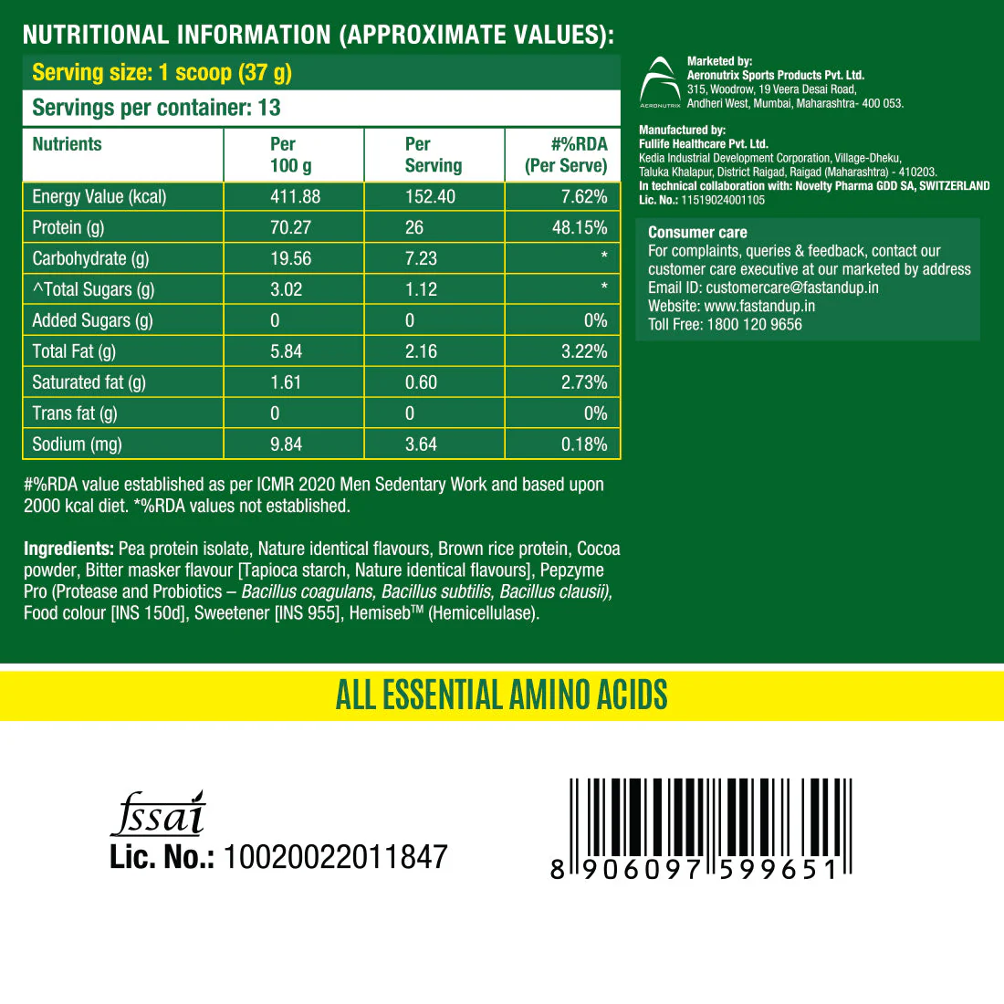 Plant Protein - Rich Chocolate – 500gms - Image 10