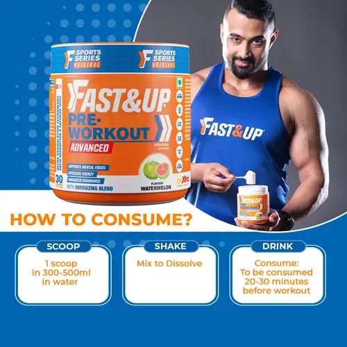 Pre Workout - Orange Flavour - 30 Servings - Image 4