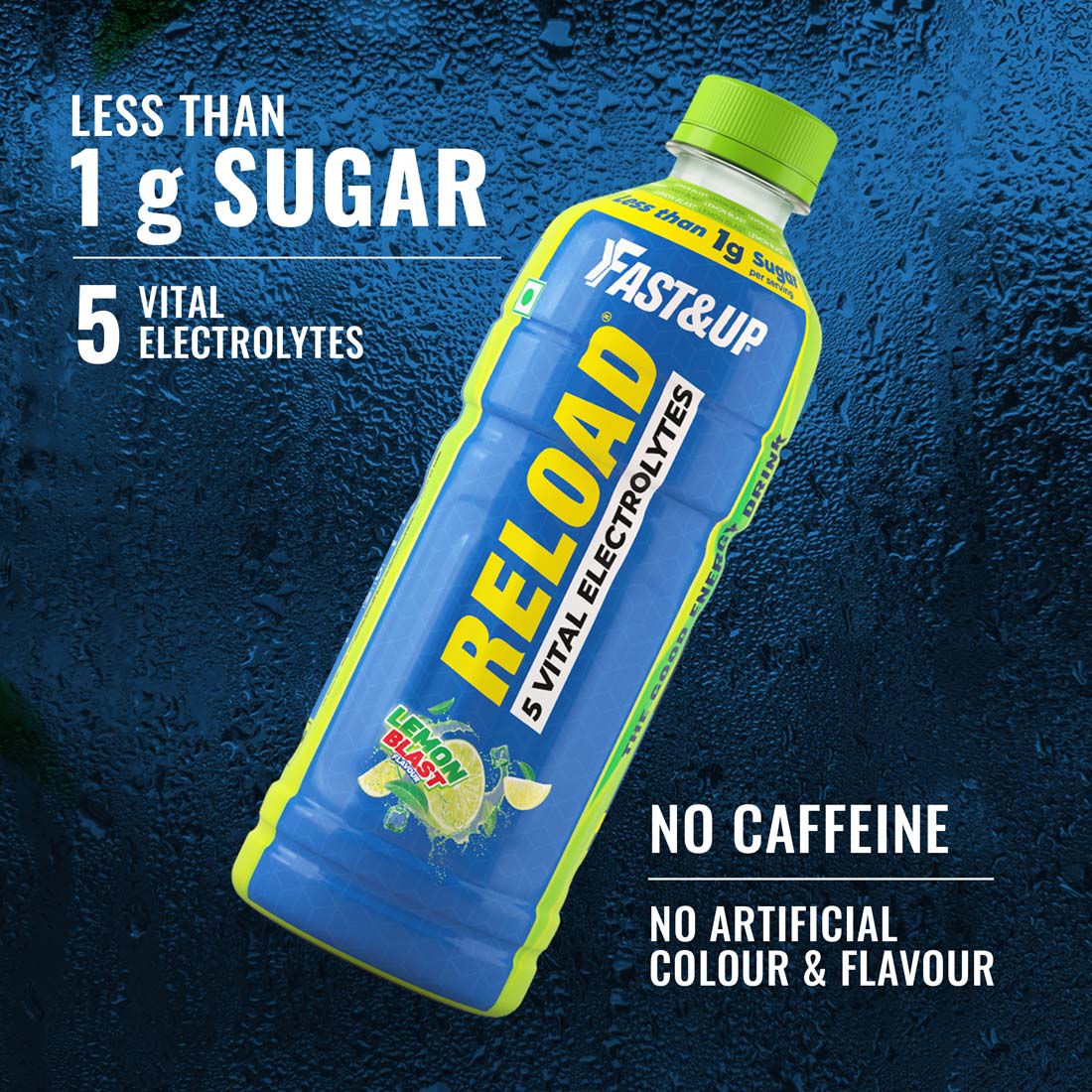 Fast&Up Reload Ready To Drink - 500 ml - Lemon Blast - Image 5