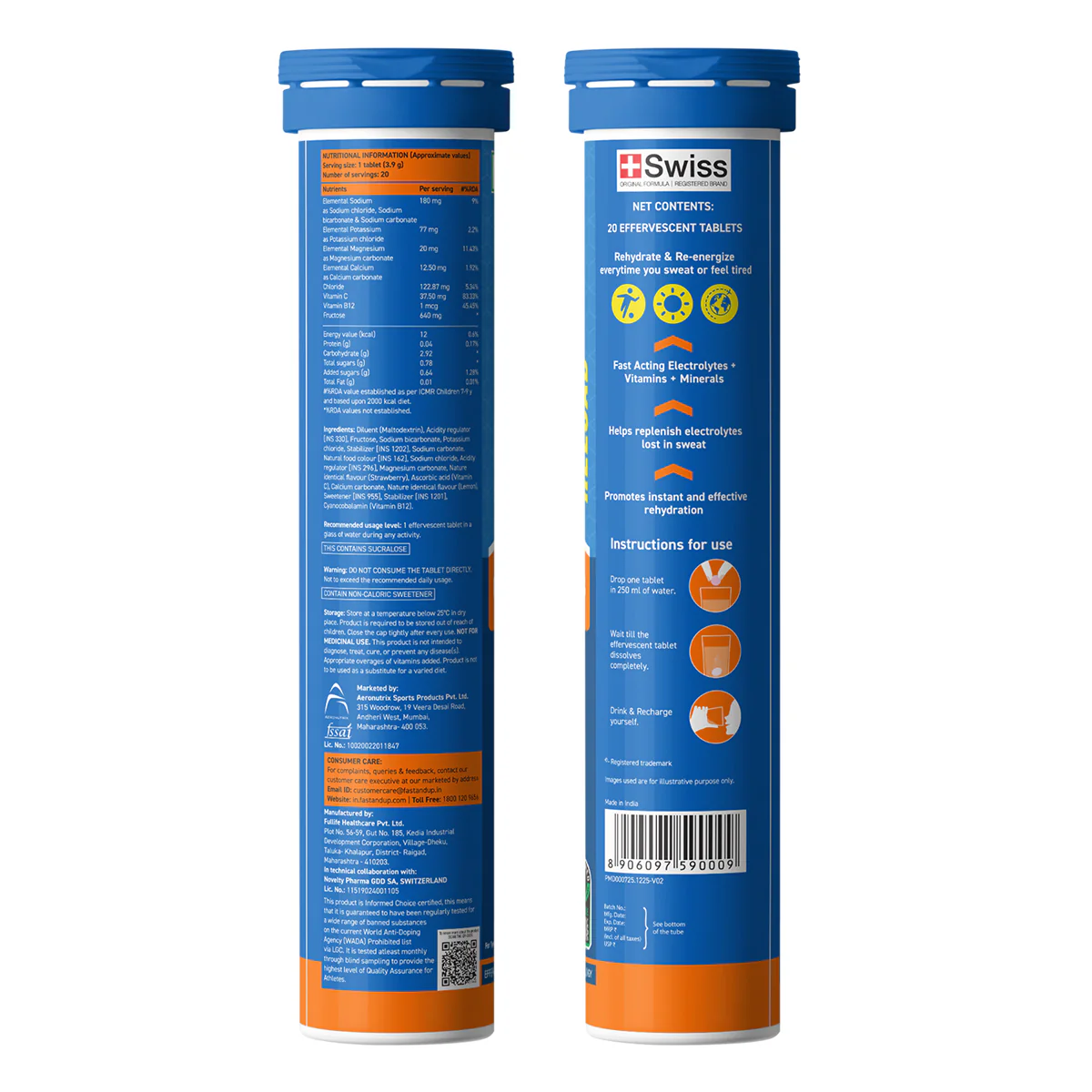 Reload Low Sugar Instant Hydration Drink - Berry - Image 10