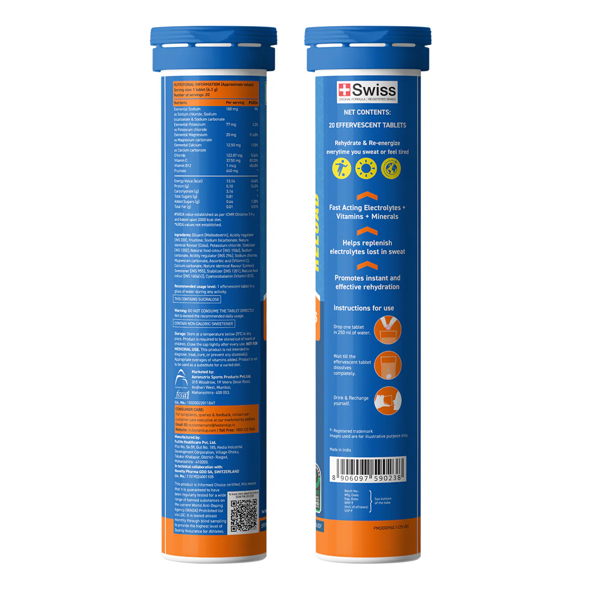 Reload - Low Sugar Instant Hydration Drink - Cola - Image 10