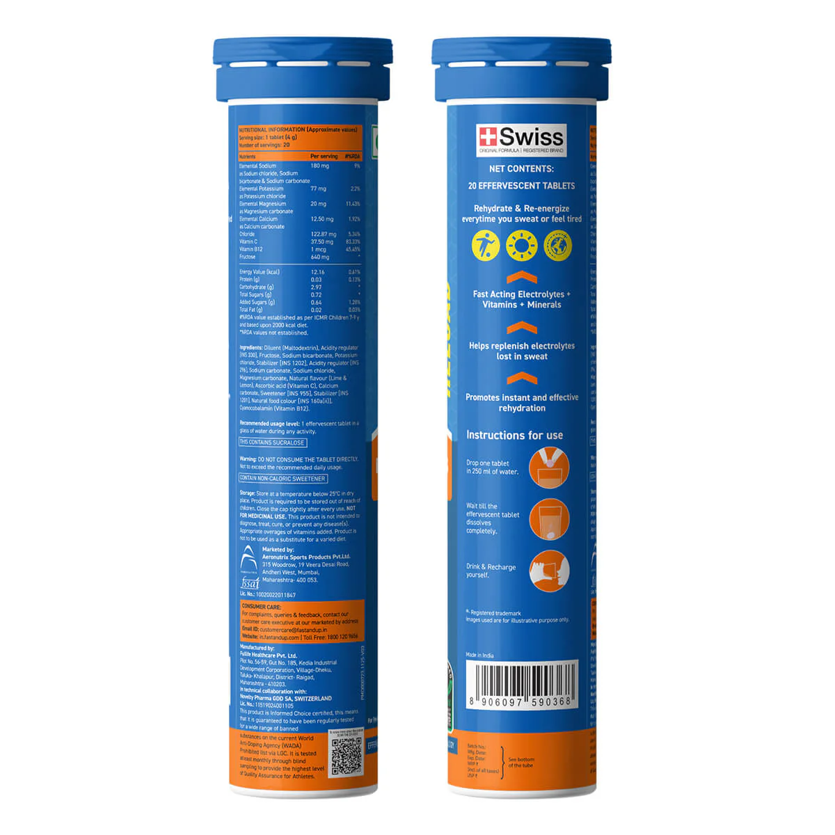 Reload - Low Sugar Instant Hydration Drink - Lemon - Image 10
