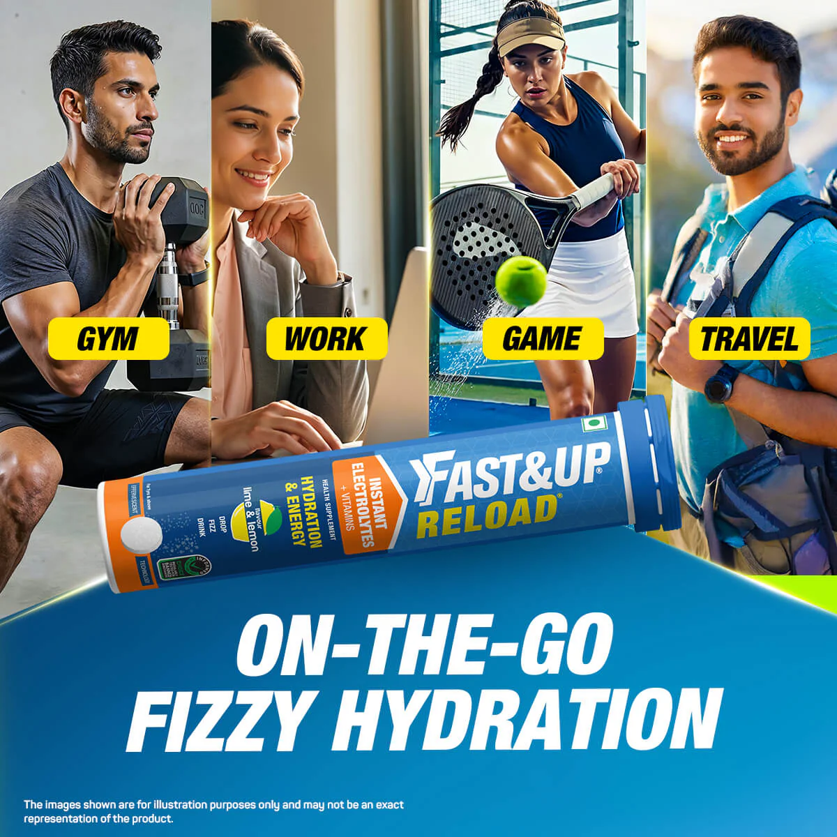 Reload - Low Sugar Instant Hydration Drink - Lemon - Image 7