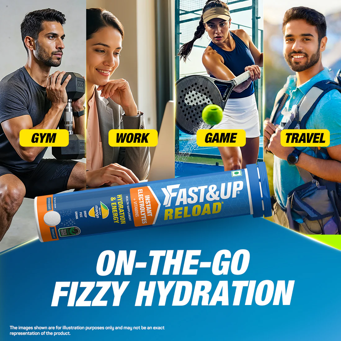 Reload - Low Sugar Instant Hydration Drink - Mango - Image 7