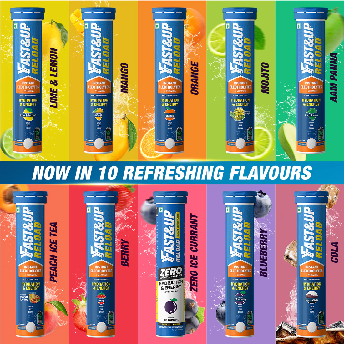 Reload - Low Sugar Instant Hydration Drink - Mango - Image 8
