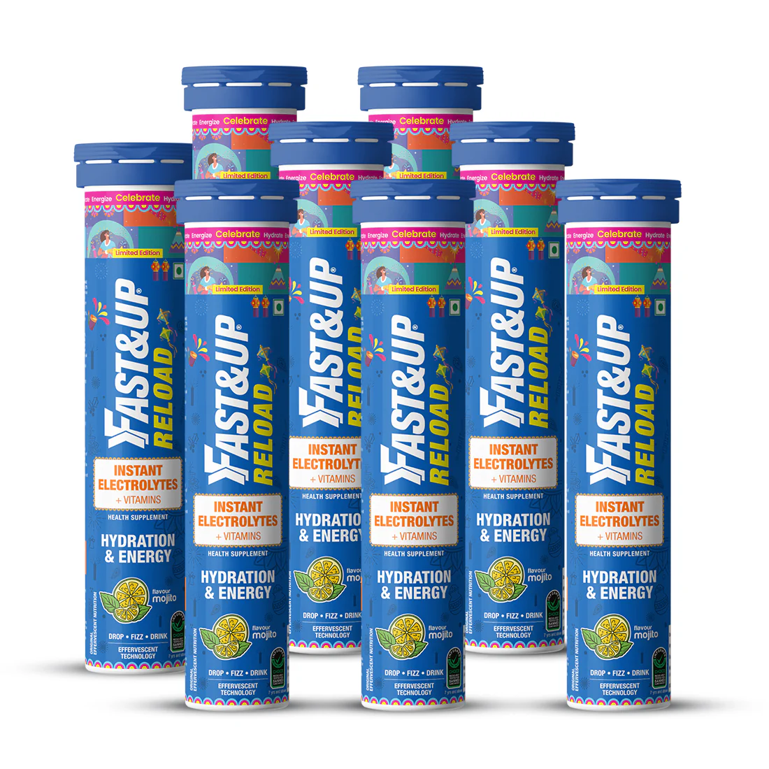 Reload - Low Sugar Instant Hydration Drink - Mojito - Image 11
