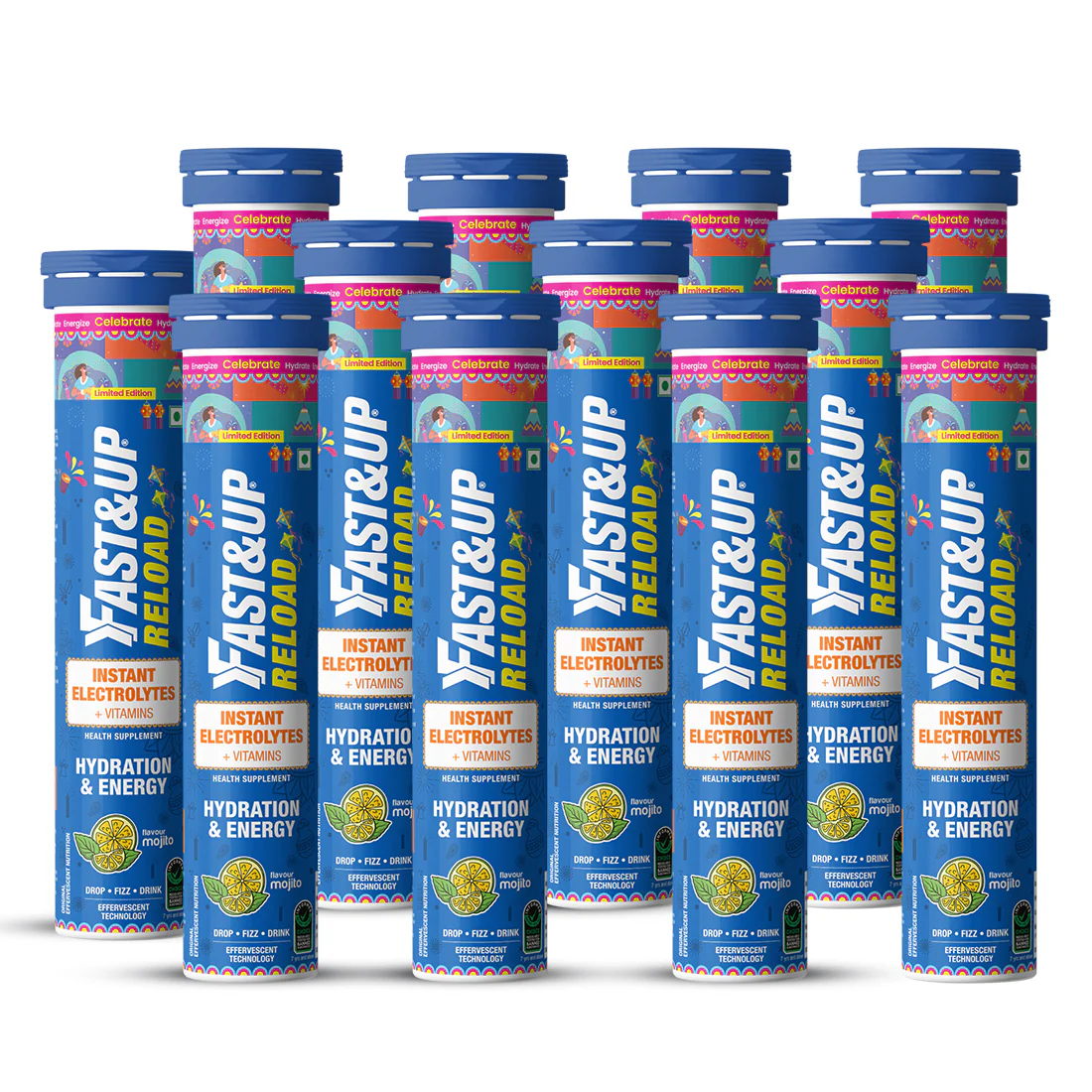 Reload - Low Sugar Instant Hydration Drink - Mojito - Image 12