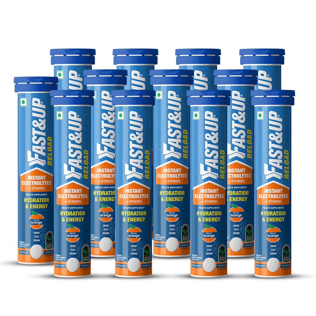 Reload - Low Sugar Instant Hydration Drink - Orange - Image 12