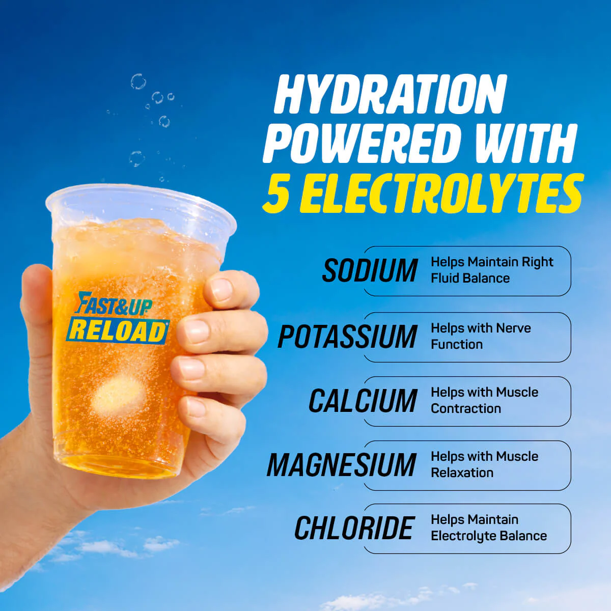 Reload - Low Sugar Instant Hydration Drink - Orange - Image 5