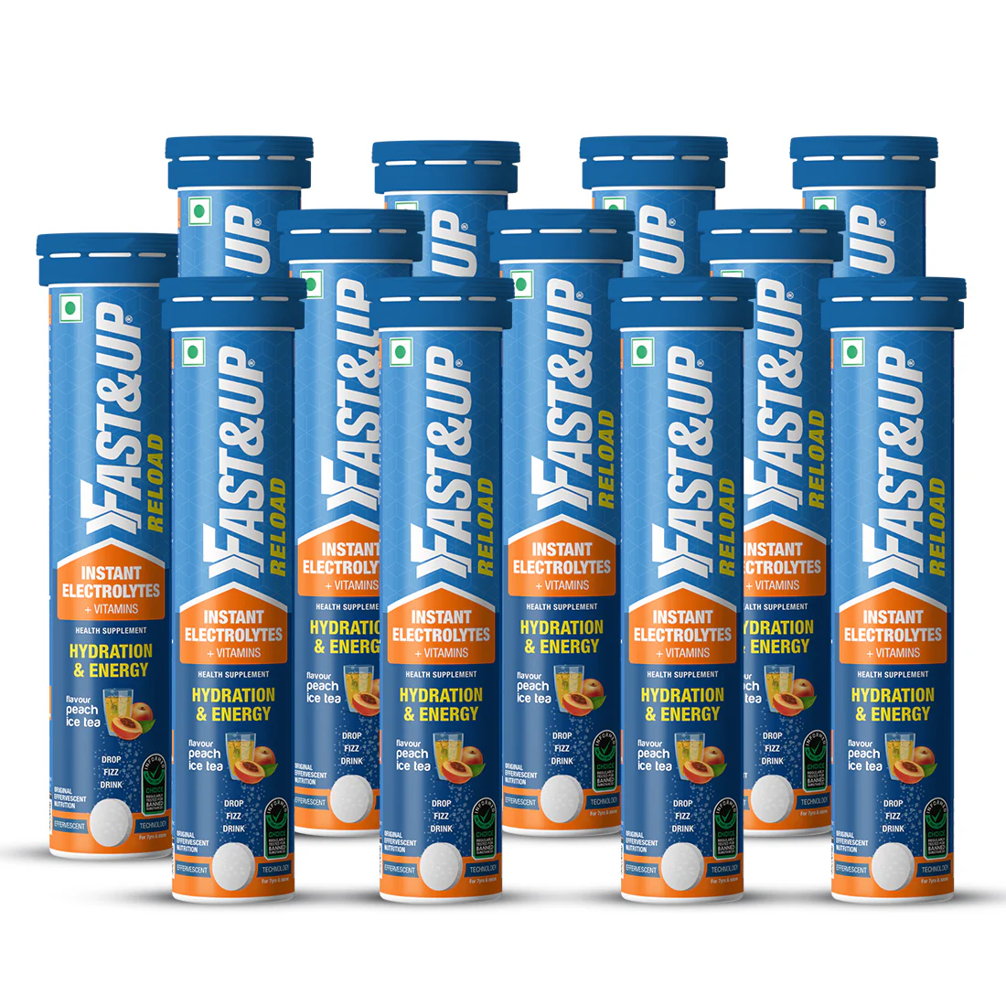 Reload - Low Sugar Instant Hydration Drink - Peach Iced Tea - Image 12