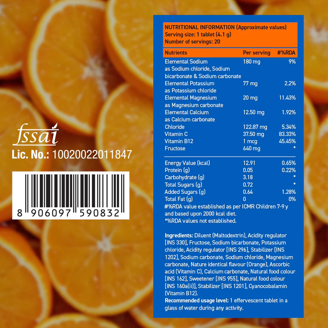 Reload Low Sugar  Assorted 2's- Lime and Lemon + Orange - Image 9