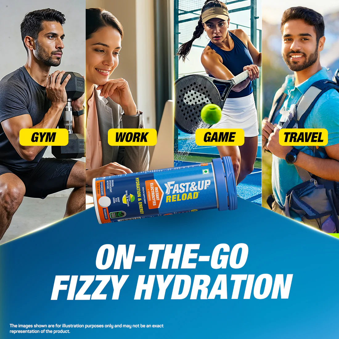 Reload Low Sugar Instant Hydration Drink - Lime & Lemon - Image 7