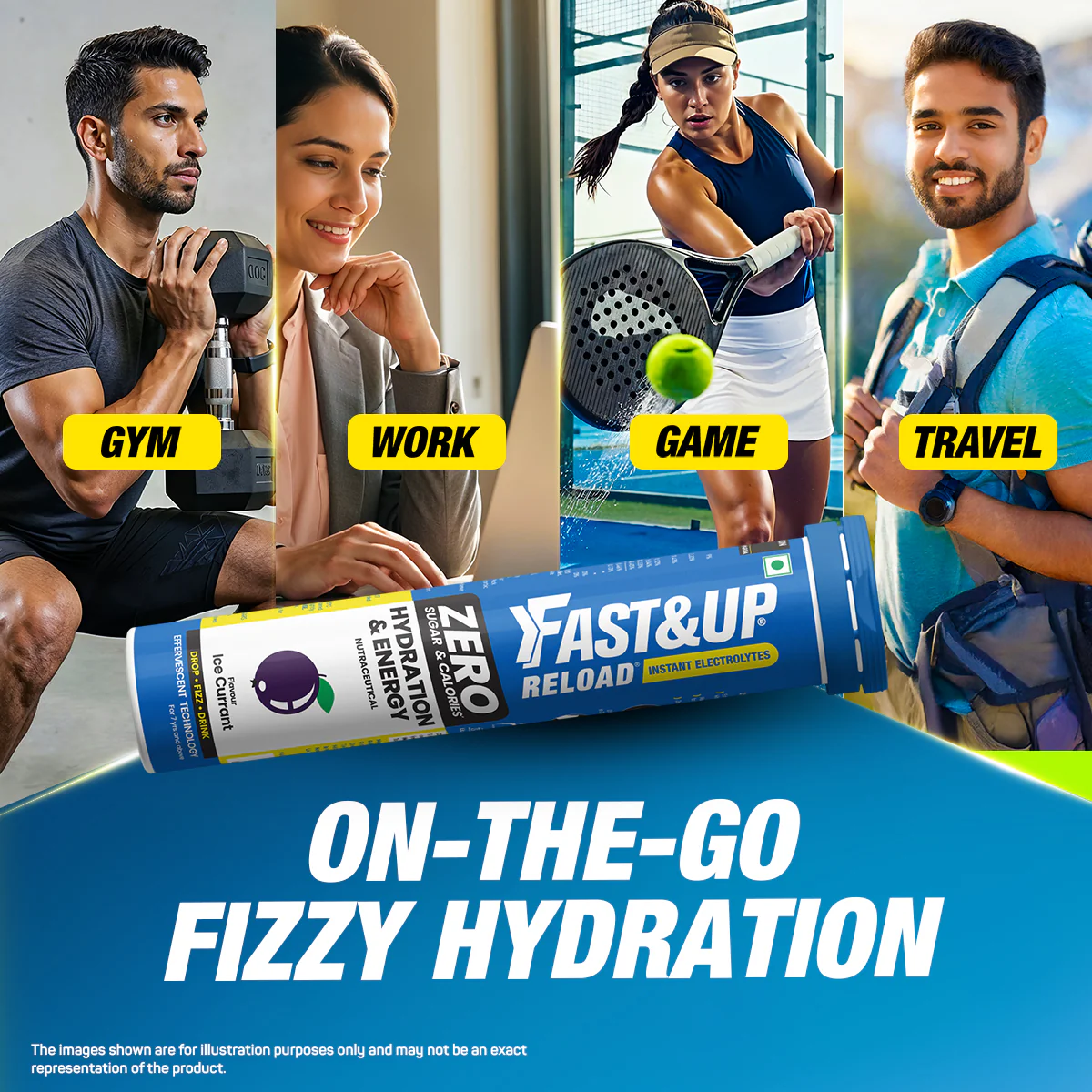 Reload Zero Sugar Instant Hydration Drink - Ice Currant - Image 9