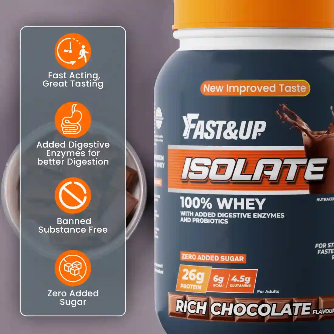 Whey Isolate - Rich Chocolate - 30 Servings - Image 4
